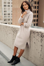Load image into Gallery viewer, Quinn Turtleneck Dress