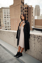 Load image into Gallery viewer, Bedford Trench Coat in Black