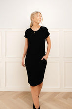 Load image into Gallery viewer, Audrey Dress in Black