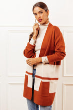 Load image into Gallery viewer, Uptown Cardigan in Rust