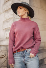Load image into Gallery viewer, Natalie Turtleneck Sweater in Rose