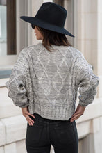 Load image into Gallery viewer, Hannah Cable Knit Sweater in Ivory - FINAL SALE
