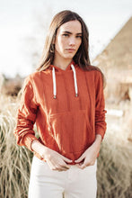 Load image into Gallery viewer, Scarlett Cropped Hoodie