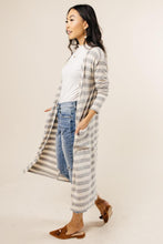 Load image into Gallery viewer, Striped Lane Cardigan in Ivory - FINAL SALE