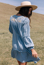 Load image into Gallery viewer, Floral Applique Dress