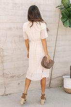 Load image into Gallery viewer, Alice Pom Pom Midi Dress