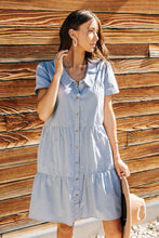 Load image into Gallery viewer, Raven Tiered Dress