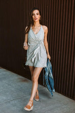 Load image into Gallery viewer, Gaby Striped Twist Dress - FINAL SALE