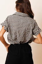 Load image into Gallery viewer, Pepper Gingham Button Down