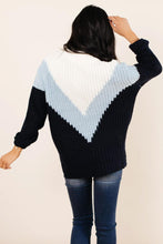 Load image into Gallery viewer, Emmie Knit Sweater in Navy - FINAL SALE