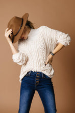Load image into Gallery viewer, Amandine Knit Sweater in Ivory