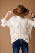 Load image into Gallery viewer, Amandine Knit Sweater in Ivory