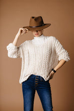 Load image into Gallery viewer, Amandine Knit Sweater in Ivory