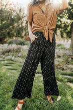 Load image into Gallery viewer, Bento Wide Leg Pants in Black
