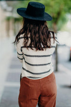Load image into Gallery viewer, Tessa Striped Top-FINAL SALE