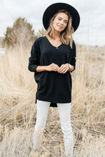 Load image into Gallery viewer, The Weekender Sweater in Black
