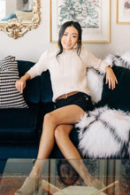 Load image into Gallery viewer, Jannie Ribbed Sweater in Oatmeal
