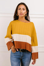 Load image into Gallery viewer, Mariah Color Block Sweater - FINAL SALE
