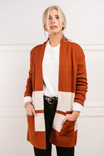 Load image into Gallery viewer, Uptown Cardigan in Rust
