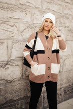 Load image into Gallery viewer, Kaylee Color Block Cardigan - FINAL SALE
