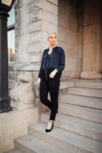 Load image into Gallery viewer, Nova Neck Tie Blouse
