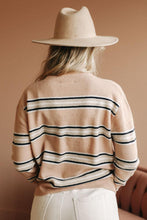 Load image into Gallery viewer, Diane Striped Crew Neck Sweater
