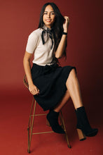 Load image into Gallery viewer, Daily Prep Short Sleeve Sweater in Oatmeal - Final Sale
