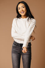 Load image into Gallery viewer, Teigen Long Sleeve Top in Oatmeal
