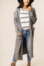 Load image into Gallery viewer, Eyes Wide Open Knit Cardigan in Grey
