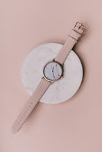Load image into Gallery viewer, Marisol Leather Watch in Pink
