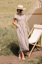 Load image into Gallery viewer, Adele Leaf Print Maxi Dress
