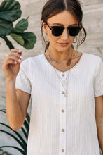 Load image into Gallery viewer, Button Down Stitch Top

