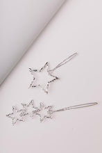 Load image into Gallery viewer, Starry Hair Clip Set in Silver
