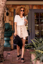 Load image into Gallery viewer, Tori Button Down Skort
