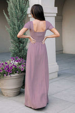Load image into Gallery viewer, Florence Sweetheart Maxi Dress in Mauve

