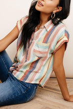 Load image into Gallery viewer, Chroma Striped Button Up
