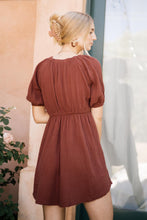 Load image into Gallery viewer, Silvana Dress in Marsala
