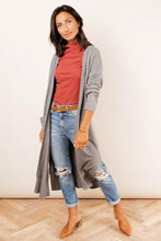 Load image into Gallery viewer, Eyes Wide Open Knit Cardigan in Grey

