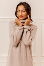 Load image into Gallery viewer, Quinn Turtleneck Dress
