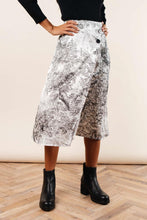 Load image into Gallery viewer, Charcoal Sketch Midi Skirt - FINAL SALE
