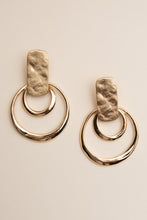 Load image into Gallery viewer, Ring Around Gold Earrings
