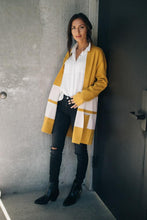 Load image into Gallery viewer, Uptown Cardigan in Mustard
