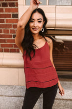Load image into Gallery viewer, Regina Stitched Tank
