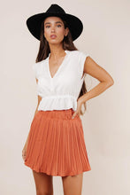Load image into Gallery viewer, Katy Accordion Mini Skirt
