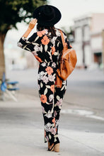 Load image into Gallery viewer, Hepburn Floral Jumpsuit - FINAL SALE
