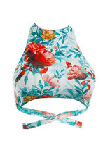 Load image into Gallery viewer, BOAMAR Pool&#39;s Paradise Reversible High Neck Swim Top - FINAL SALE

